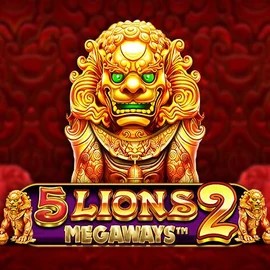 5 Lions Megaways 2 slot icon by Pragmatic Play, available at Spinogrino Casino