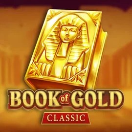 Book of Gold Classic slot logo by Playson at Spinogrino CasinoBook of Gold Classic