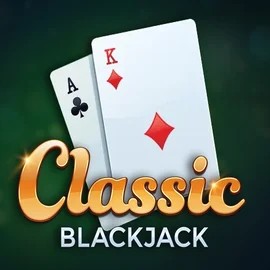 Classic Blackjack by Red Tiger Gaming, showcased at spinoogrino.nl – game logo