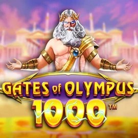 Gates of Olympus 1000 logo by Pragmatic Play Spinogrino Casino